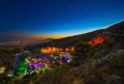 El impresionante entorno del Starlite Occident.