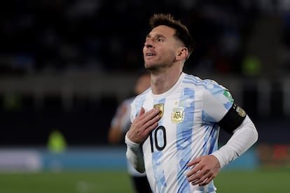 Lionel Messi Argentina Bolivia Eliminatorias Qatar