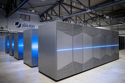 El supercomputador Juwels, en el Centro de Supercomputación de Jülich