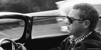 Steve Mcqueen por Sid Avery.