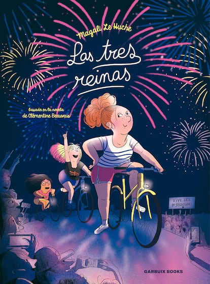 Portada de 'Las tres reinas', de Magali Le Huche, editado por Garbuix.