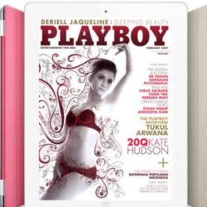 Playboy en el iPad