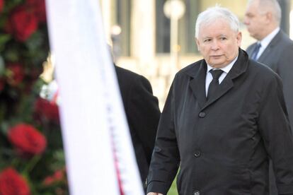 El primer ministro polaco, Jaroslaw Kaczynski.