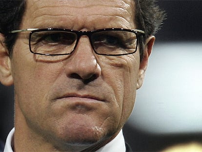 El italiano Fabio Capello, entrenador del Real Madrid.