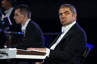 Rowan Atkinson, en la ceremonia.