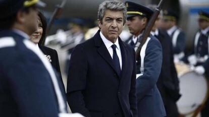 Ricardo Darín, en un fotograma de 'La cordillera'.