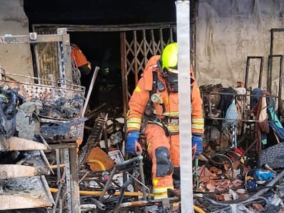 Incendio en Gandía