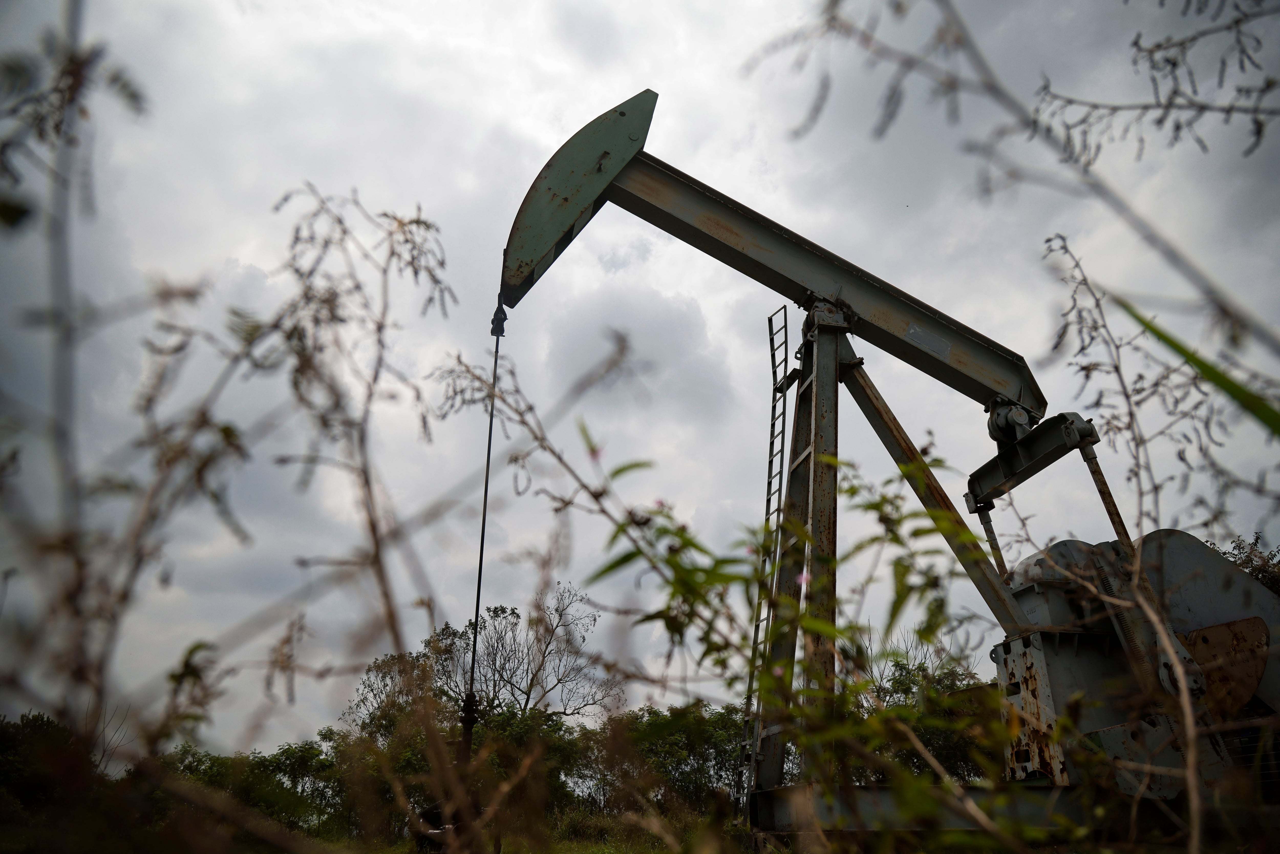 Una bomba de varilla en la comunidad Rafael Rosas, Papantla, el 3 de marzo de 2026.