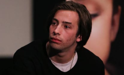 El actor Jimmy Bennett en la presentación de la película 'A Girl Like Her' en 2015.