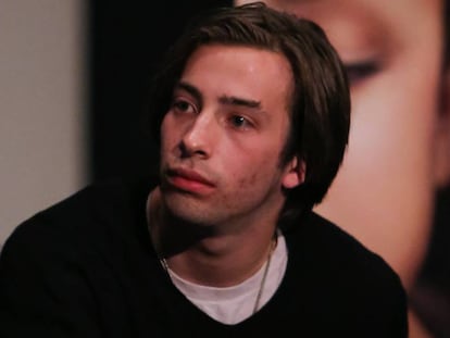 El actor Jimmy Bennett en la presentación de la película 'A Girl Like Her' en 2015.