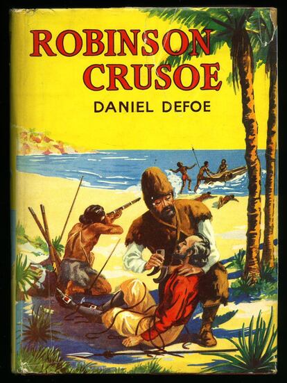 "Robinson Crusoe', de Daniel Defoe (1719) es la primera demostración en la literatura del poder del optimismo para dar la vuelta a una vida", escriben las biblioterapeutas. Crusoe se ve en la difícil situación de ser el único superviviente de un naufragio, preso para siempre en una isla remota. Aun así, el héroe no se deja vencer por la adversidad y trata de sobrevivir de la mejor manera que puede: solo conserva una navaja, una pipa y una caja de tabaco. Hace una lista de los pros y contras de su situación y encuentra que, más o menos, las ventajas se equilibran con las desventajas. Se convierte en un maestro de la supervivencia y aguanta en la isla la friolera de 28 años. "El éxito en la vida se consigue encontrando tus recursos internos, sobre todo en momentos difíciles. Con un poco de optimismo a mano, casi no importa lo que ocurra. Mantén a Crusoe a tu lado".