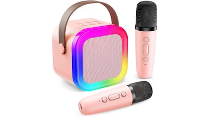 Esta mini máquina de karaoke para niños es una de las más vendidas en Amazon.