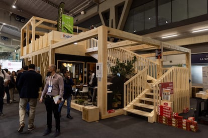 Stand de la edición de Construmat en 2024.