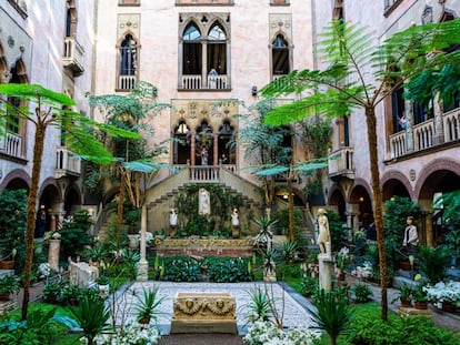 Interior del Museo Isabella Stewart Gardner, en Boston.