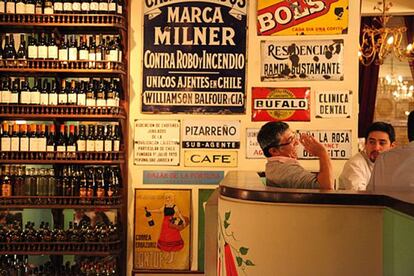 O Bar Liguria, restaurante de Marcelo Cicali, em Santiago.