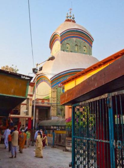 Templo hindú de Kali, en el barro de Kalighat, al sur de Calcuta.