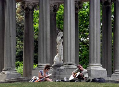 Parque 'El Capricho', en el barrio de la Alameda de Osuna de Madrid