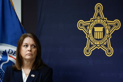 Kimberly Cheatle, directora del Servicio Secreto de Estados Unidos, en junio pasado.