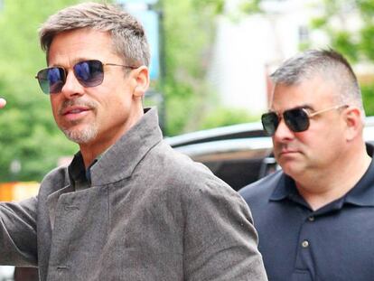 Brad Pitt, en Nueva York.