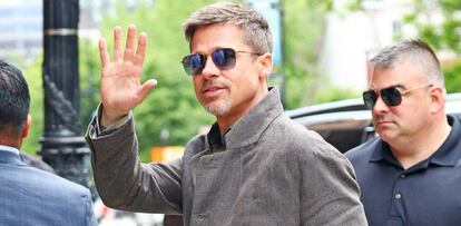 Brad Pitt, en Nueva York.