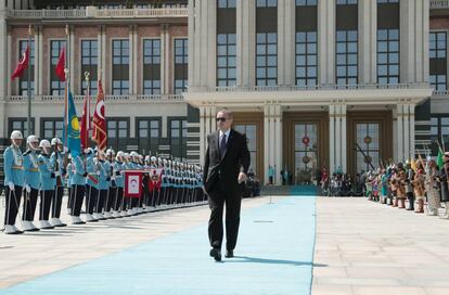 El presidente de Turquía Tayyip Erdogan