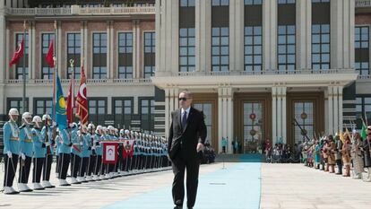 El presidente de Turquía Tayyip Erdogan