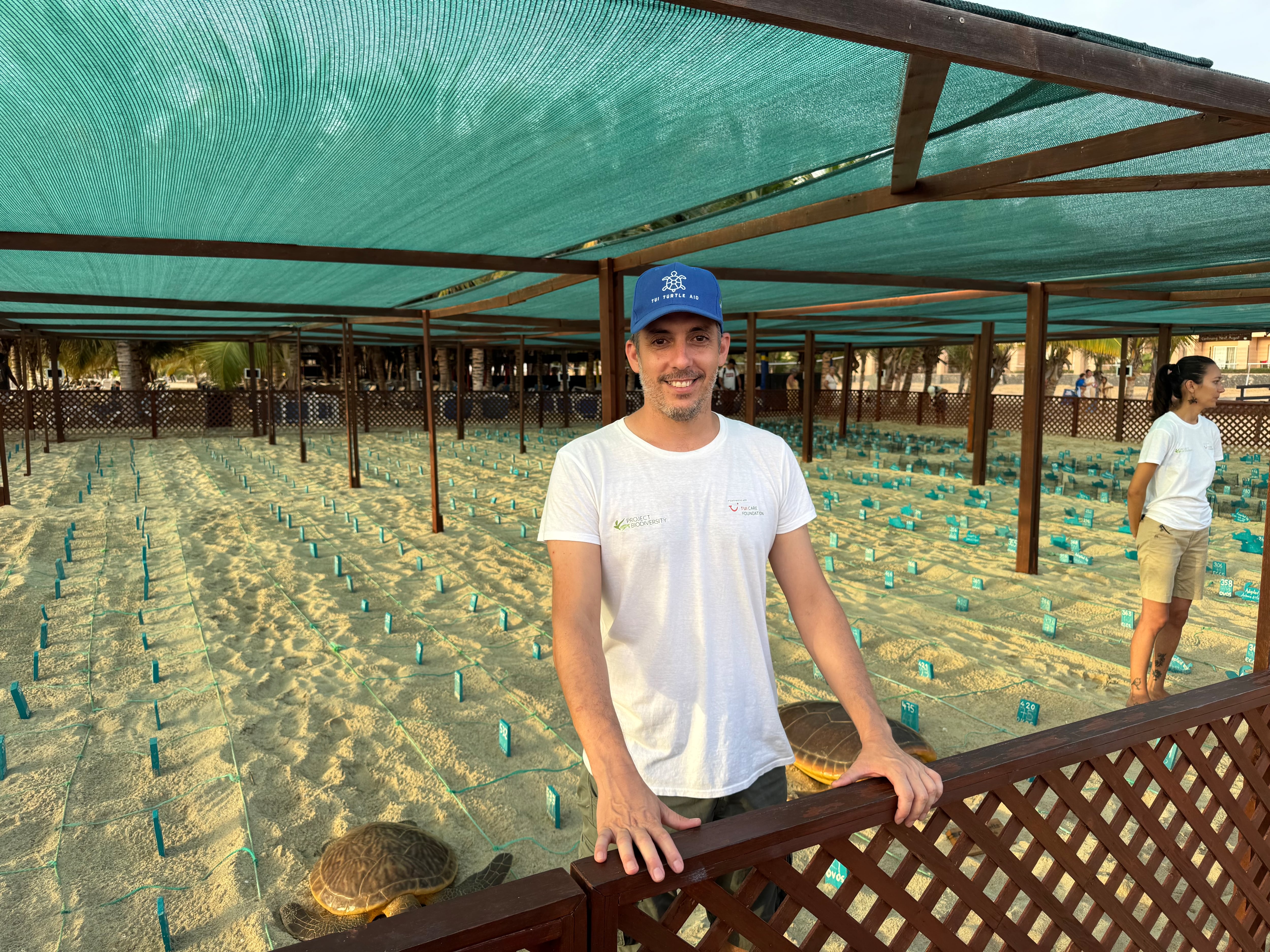 Albert Taxonera, biólogo conservacionista español que colabora con Proyecto Biodiversidad, el 11 de septiembre de 2025.