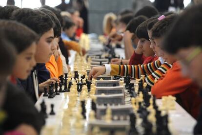 Campeonato de ajedrez en Ourense.