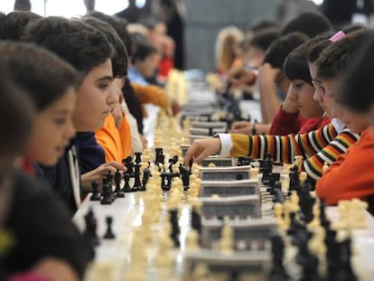 Campeonato de ajedrez en Ourense.