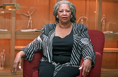 Toni Morrison, durante una visita a Madrid en 2004.