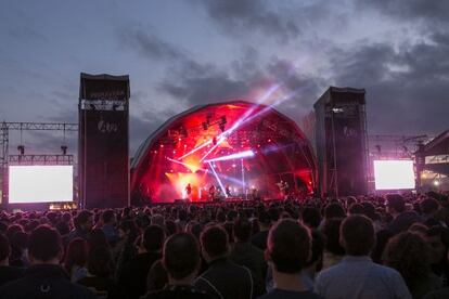 Inauguraic&oacute; del Primavera Sound ahir a la nit.