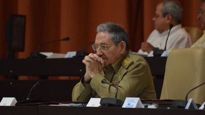 Raúl Castro, na Assembleia Nacional