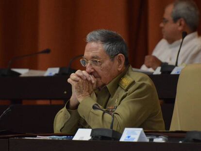 Raúl Castro, na Assembleia Nacional