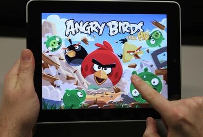 Aplicación Angry Birds para iPad