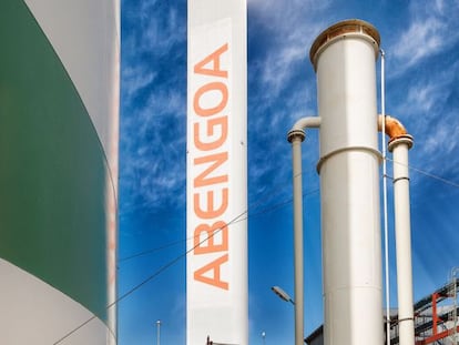 Planta solar de Abengoa. 