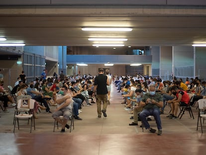 Vaccination site in Seville on July 14.