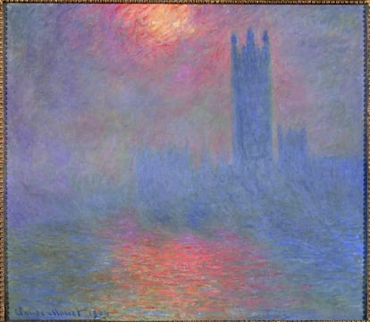 La exposición arranca con las obras de uno de los referentes del movimiento impresionista, Claude Monet. En sus series de pinturas al aire libre se mostraba preocupado por reflejar las diferentes luces a lo largo del día.