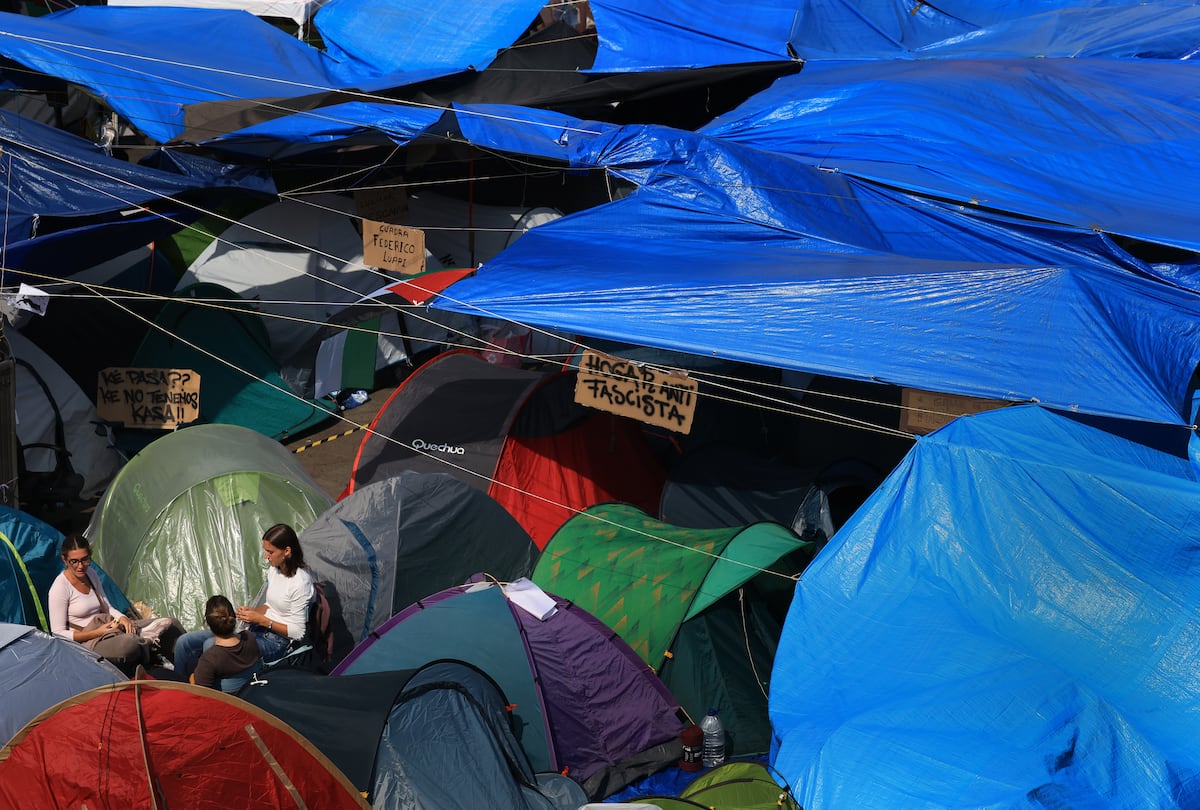 Man arrested over alleged sexual assault at Madrid’s Puerta del Sol camp