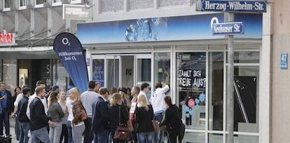 Tienda de O2 Alemania.