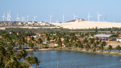 Central energía eólica Cumbe Brasil