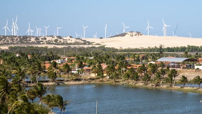 Central energía eólica Cumbe Brasil