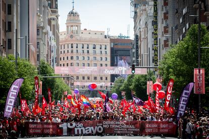Miles de trabajadores se manifiestan por la vivienda el Primero de Mayo ...