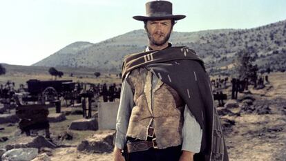 Clint Eastwood, en una escena de 'El bueno, el feo y el malo', de Sergio Leone, película usada como guiño y referencia en este artículo.