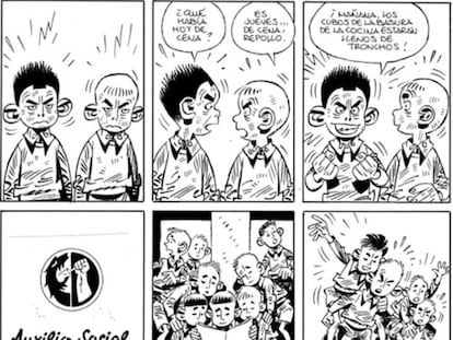 Viñetas de 'Paracuellos', el cómic de Carlos Giménez.