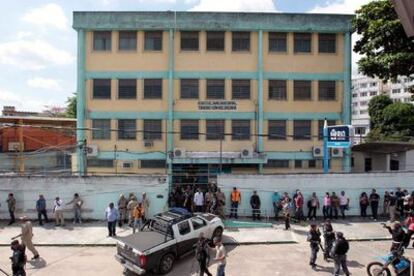 Vista general de la escuela municipal de Realengo Tasso Silveira donde hoy se ha producido el tiroteo.
