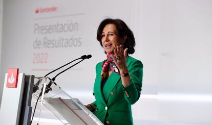 La presidenta de Santander, Ana Botín.