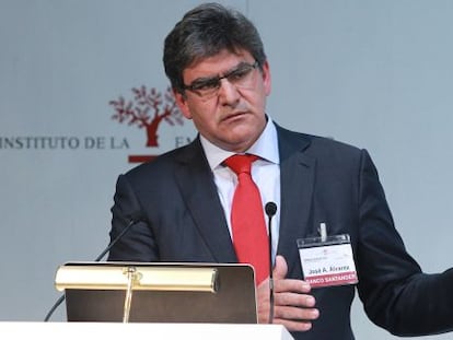 El consejero delegado de Santander, José Antonio Álvarez.