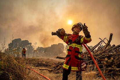 Incendio en Francia