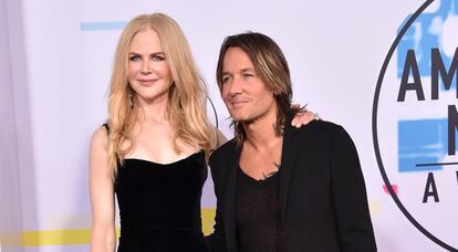 Nicole Kidman y Keith Urban, en los AMA el pasado 19 de noviembre en  Los &Aacute;ngeles.