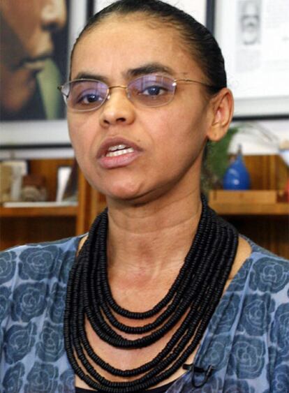 La ex ministra Marina Silva.